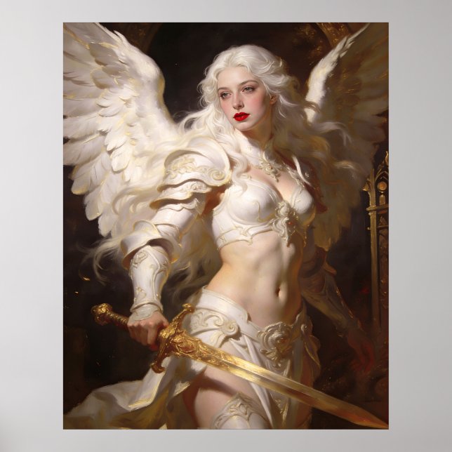 White Angel Poster (Vorne)