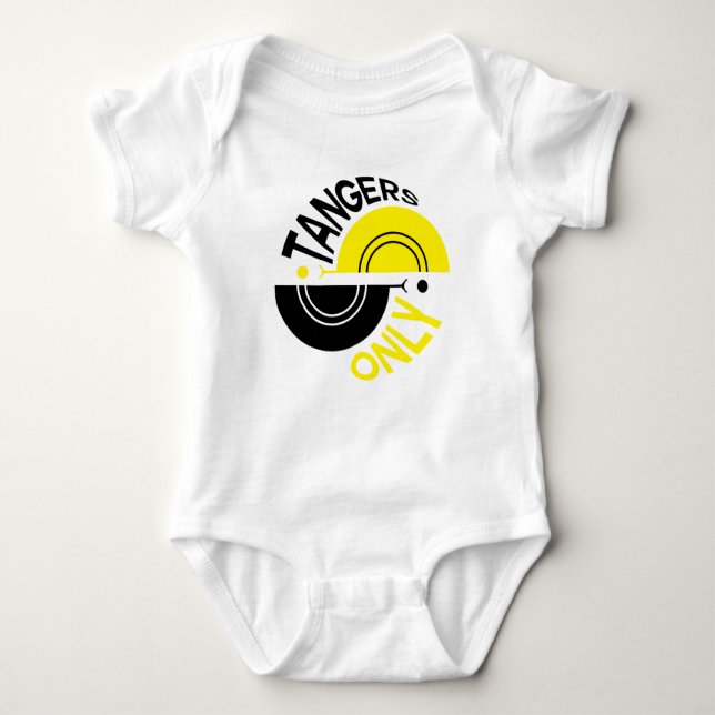 White Baby Bodysuit Baby Strampler (Vorderseite)