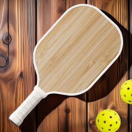 White Bamboo Pickleball Schläger
