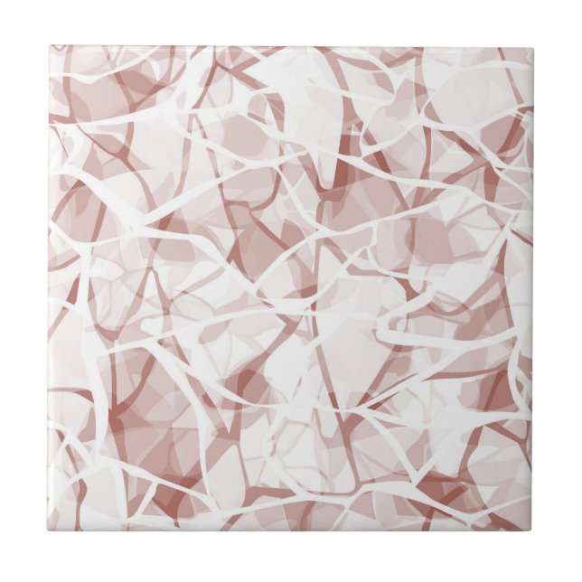 white beige abstract fashionable modern pattern    fliese (Vorderseite)