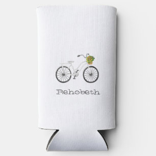 White Bicycle Blume Basket LOCATION Sommerspass Selters Dosenkühler