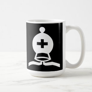 White Bishop Kaffeetasse