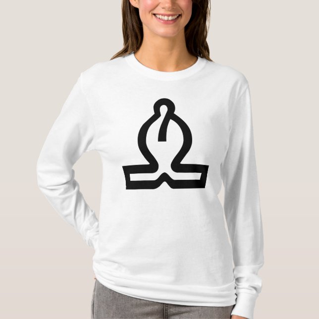White Bishop T-Shirt (Vorderseite)