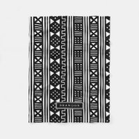 White|Black Afrikaner MudCloth inspiriertes