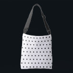 White Black Polka Dots Tragetaschen Mit Langen Trägern<br><div class="desc">Hübsche umkehrbare schwarze Polka Punkte auf weißem Hintergrund. Stilvolle geometrische Damenmode für jede Saison. Besuchen Sie meinen Laden für passendes Zubehör. Original Designs © TamiraZDesign. www.zazzle.com/tamirazdesigns</div>