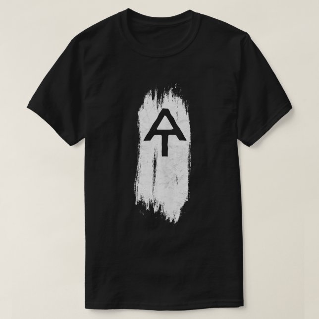 White Blaze Appalachian Trail bei Minimalistischem T-Shirt (Design vorne)