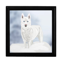 White Blue Mit Augen Husky
