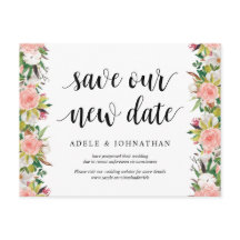 White Blush Florals, Rett unser neues Datum, versc