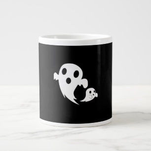 White Boo Jumbo-Tasse