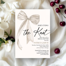 White Bow Sie bindet das Brautparty des Knotens