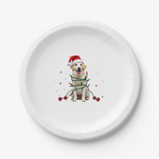 White Boxer Dog Ugly Christmas Sweater Funny Xmas  Pappteller