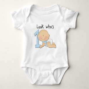 White Boy 1st Birthday Tshirts et cadeaux