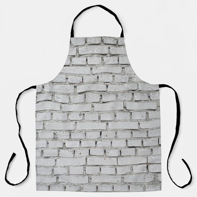 WHITE BRICK WALL SCHÜRZE (Vorderseite)