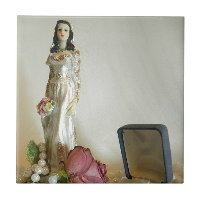 White Bridal IV Fliese (Vorderseite)
