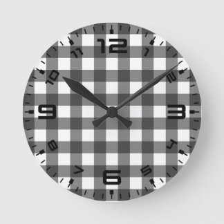 White Buffalo Runde Wanduhr