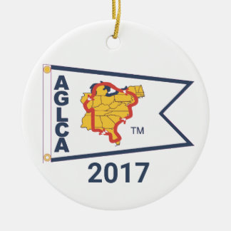 White Burgee (2017) Keramik Ornament