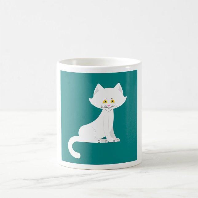 White Cat Coffee Tasse (Von Creator hochgeladen)