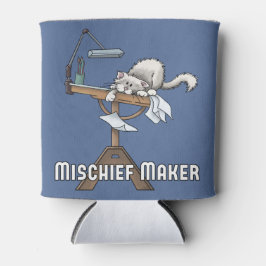 White Cat Mischief Maker Can Cooler Dosenkühler