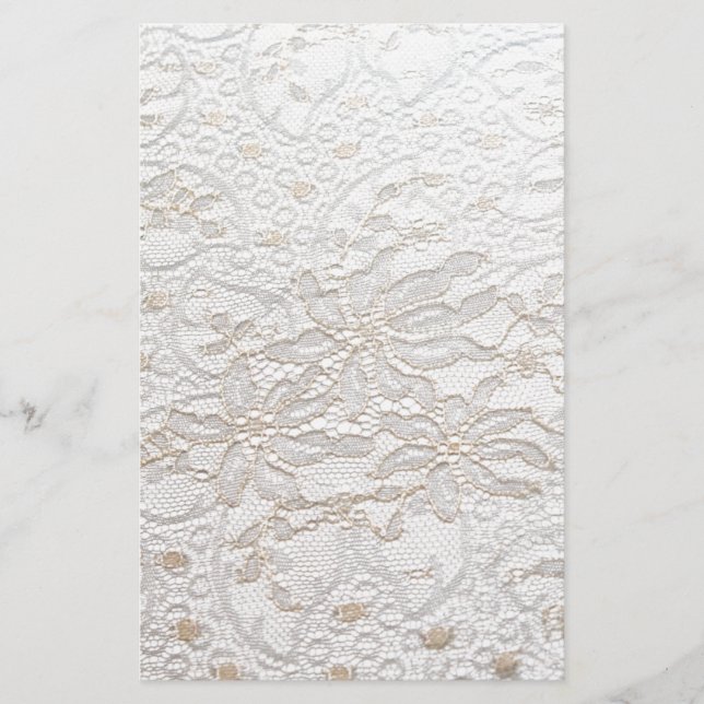 White Chantilly Lace (Vorderseite)