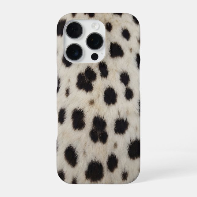 white cheetah iPhone 16 Pro Max Case Hülle (Rückseite)