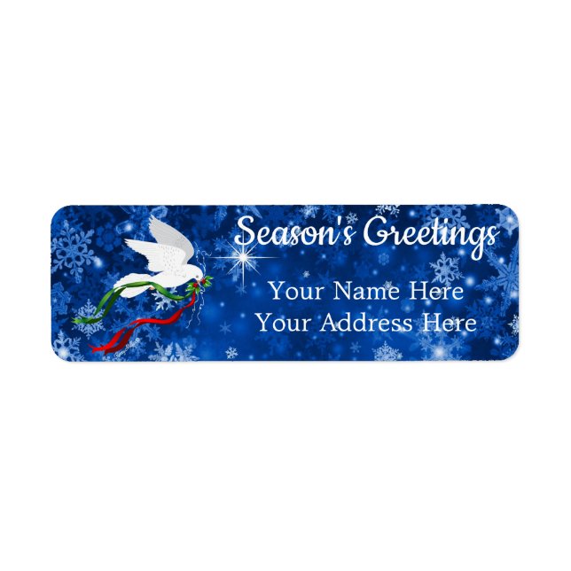 White Christmas Dove (Vorne)