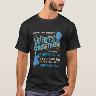 White Christmas Film 1954 Sisters Pajamas Holiday T-Shirt