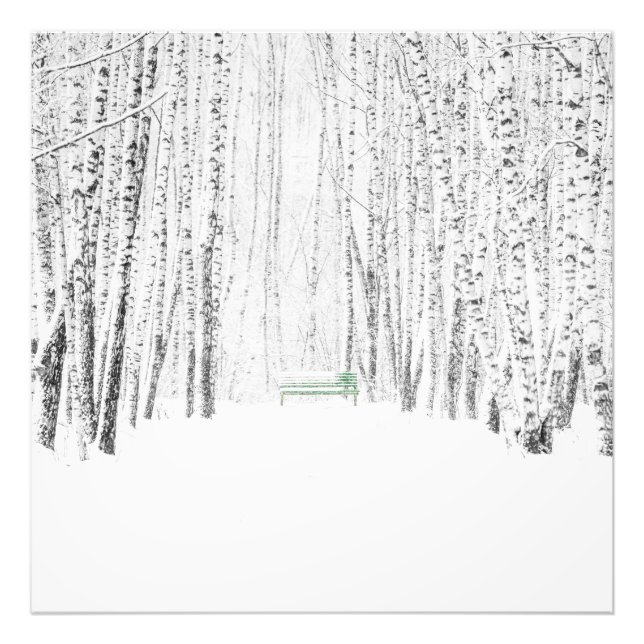 White Christmas Tale Fotodruck (Vorne)