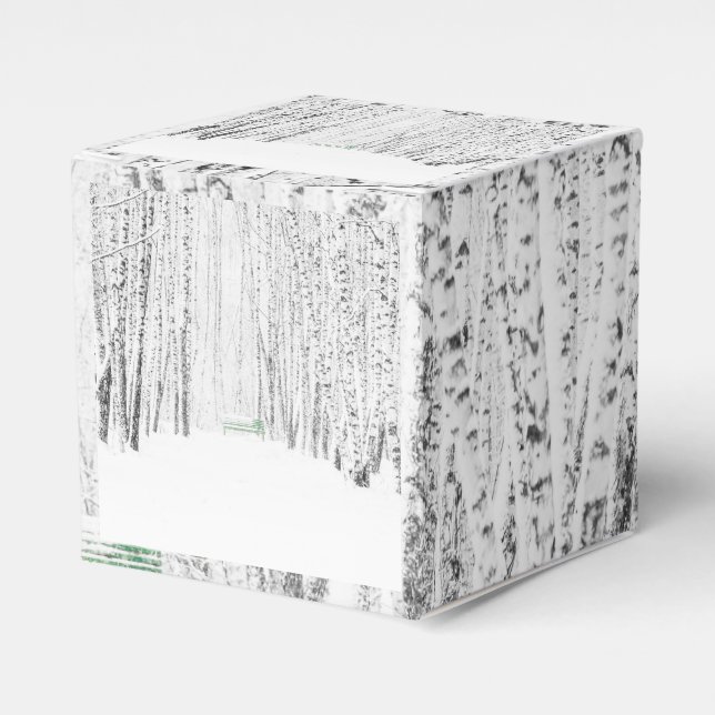 White Christmas Tale Geschenkschachtel (Vorderseite)