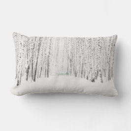 White Christmas Tale Lendenkissen