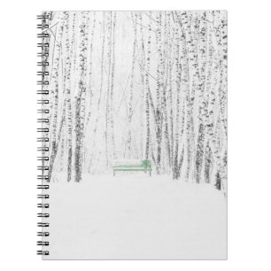 White Christmas Tale Notizblock