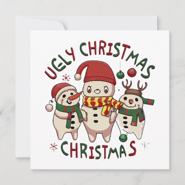 White Christmas; UGLY CHRISTMAS (Vorderseite)