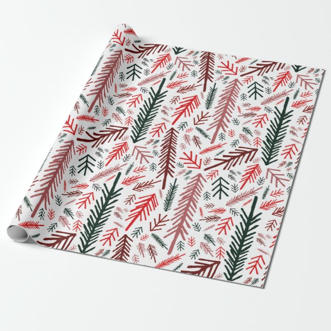White Christmas Wonderland Geschenkpapier (Ungerollt)
