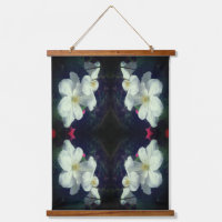 White Clematis Blume Pair Abstrakt