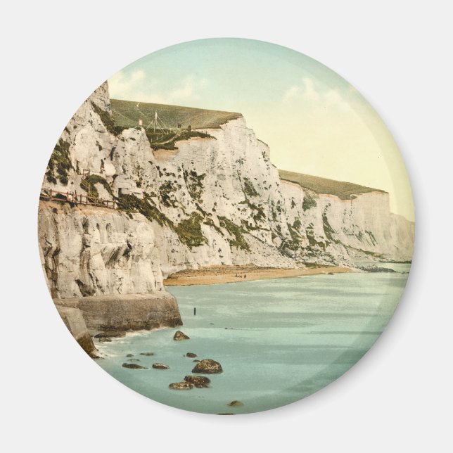 White Cliffs of Dover, Kent, England Magnet (Vorne)