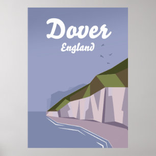 White Cliffs of Dover Reiseplakat Poster