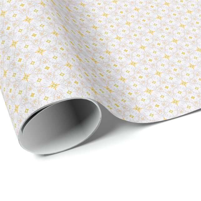 White Cloud Wrapping Paper Geschenkpapier (Rolleneckpunkt)