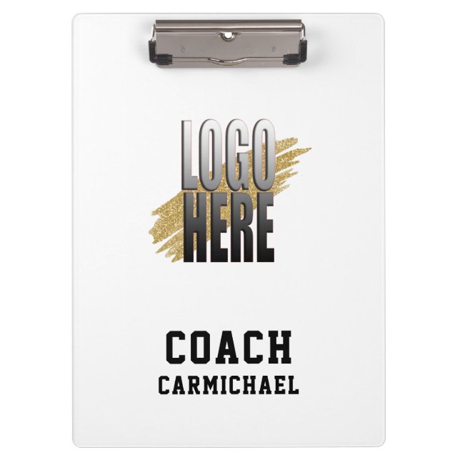 White Coach für das Logo des Club hinzufügen  Klemmbrett (Vorderseite)