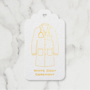 White Coat Zeremonie Herzlichen Glückwunsch Doktor Geschenkanhänger