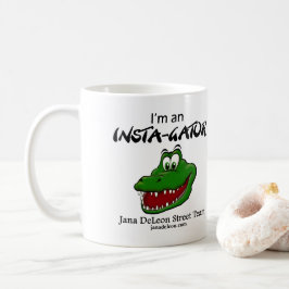 White Coffee Cup mit dem Logo des Street Team Kaffeetasse