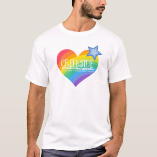 White Creekside-Logo T-Shirt