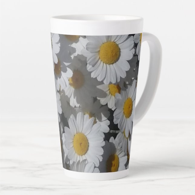 White Daisies Milchtasse (Rechte Ecke)