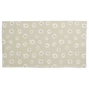 White Daisies Nahtlos Clear Image King Kissenbezug