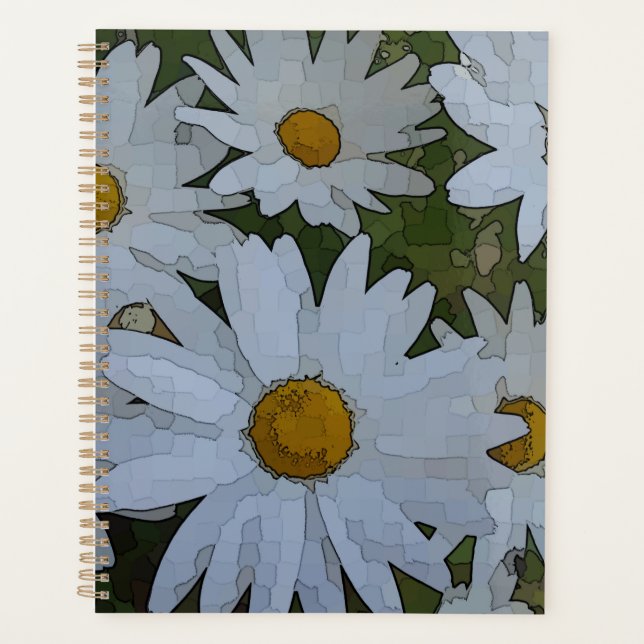 White Daisies Planer (Vorderseite)