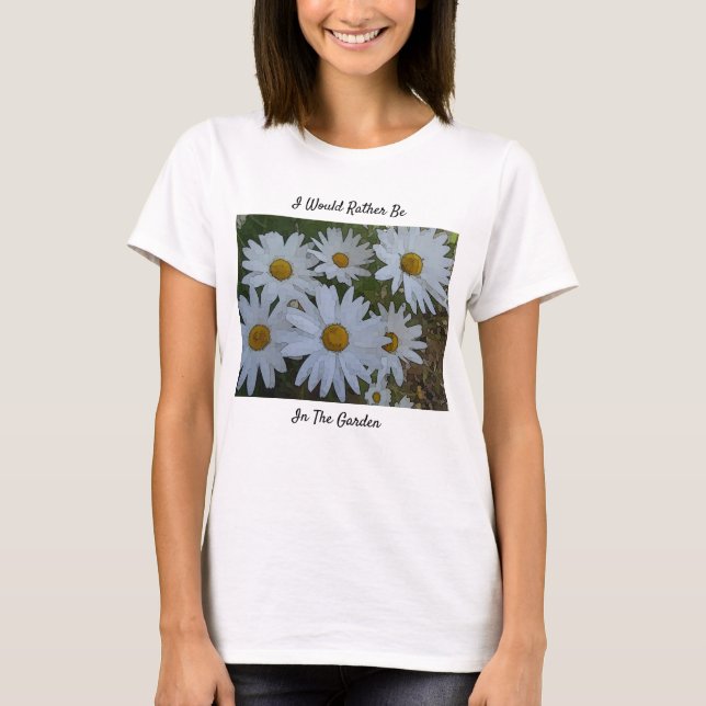 White Daisies T-Shirt (Vorderseite)