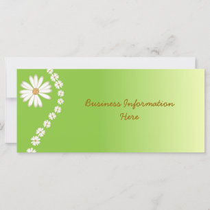 White Daisies zum Green 2012 Calendar Lesezeichen