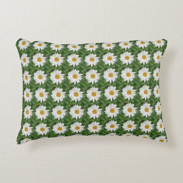 White Daisy Dekokissen (Vorderseite)