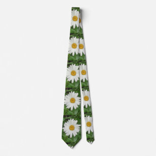 White Daisy Krawatte