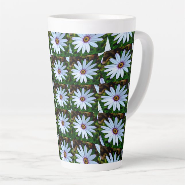 White Daisy Pattern Milchtasse (Rechte Ecke)