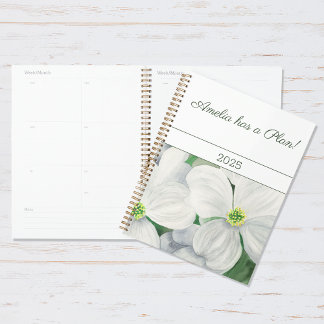 White Dogwood Planner Planer