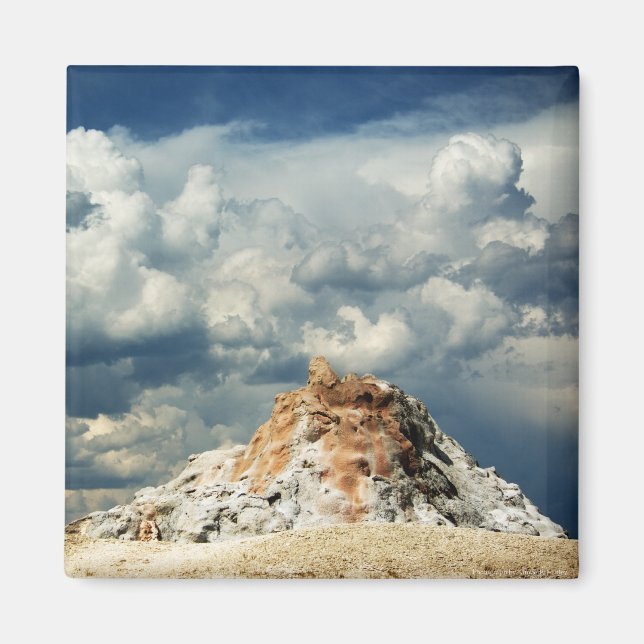 White Dome Magnet (Vorne)